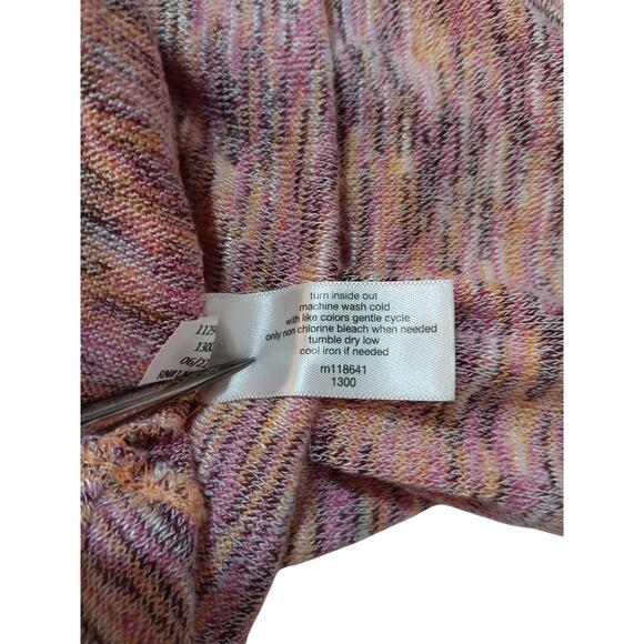 LANE BRYANT Turtleneck Sweater Lightweight 18/20 Plus 2X Multi Pink Comfort Soft - Picture 5 of 7